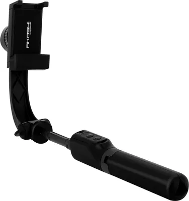Produktbild von Smartphone-Stabilisator, Selfie Stick und Klappstativ, Akashi - Schwarz