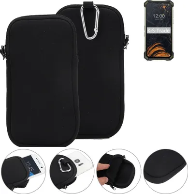 Produktbild von K-S-Trade Neopren-Hülle Handyhülle kompatibel mit Doogee S88 Pro Schutzhülle Neoprenhülle Sleeve Schutz-Hülle Gürtel Tasche Case Holster