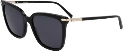 Produktbild von Ferragamo SF2037S Black 56/18/145 Damen Sonnenbrillen