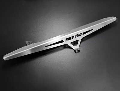 Produktbild von Kettenschutz kompatibel mit Aprilia SMV 750 Dorsoduro BJ 2008-16 Logo silber