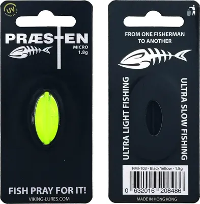 Produktbild von Praesten Micro 1.8g Black / Yellow