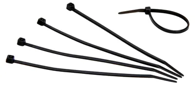 Produktbild von Kabelbinder 100 mm x 2,5 mm, 50 Stück, schwarz