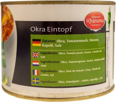 Produktbild von Khanum Khanuma- Okra Eintopf 440gr