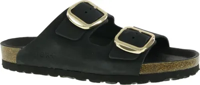 Produktbild von Supersoft FJORT Damen pflanzlich gegerbte Leder Sandale schwarz EUR 40