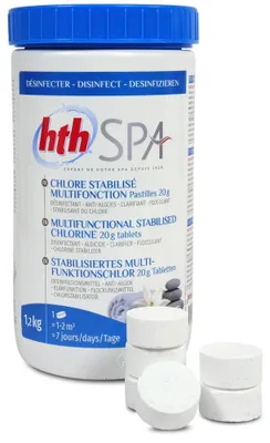 Produktbild von hth SPA Chlor Multifunktion Tabletten 20g