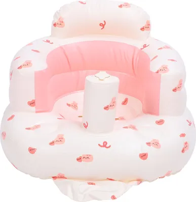 Produktbild von Baby aufblasbarer Sitz mit Luftpumpe Kind Rückenstütze Sofa Hasendruck sitzend Stuhl