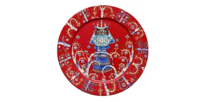 Produktbild von Iittala Taika Teller - 27 cm - Rot