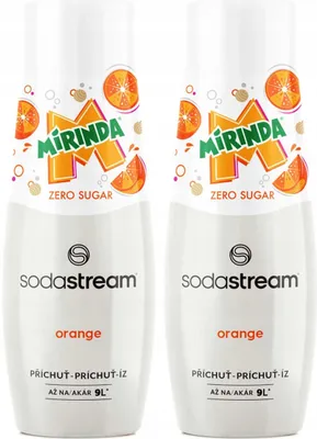 Produktbild von Sirupkonzentratsaft SodaStream Mirinda Zero ZUCKERFREI 2 Stk.