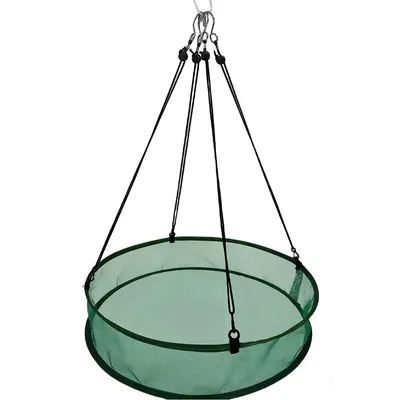 Produktbild von Vogelfutter Auffangschale für Vogelhäuschen, mit verstellbarem Aufhängebügel, Vogelfutterspender für Garten & Balkon