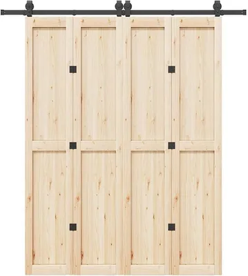 Produktbild von Schiebetürbeschlag-Set 200 cm Stahl Schwarz, Schiebetürsystem, Schiebetür Beschlag - 4009741