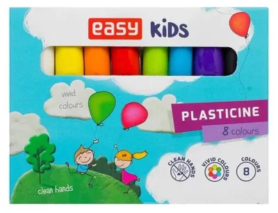Obrázek produktu pro Modelína 8 barev EASY – Easy Stationery