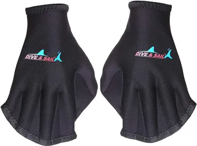 Produktbild von Wasserschwimmtrainingshandschuhe Schwimmhandschuhe Wasserhandschuhe Wasserdichte Neopren-Handschuhe