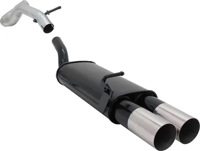 Obrázok produktu pre Novus Sportauspuff für Audi A3 Seat Leon VW Golf 4 New Beetle 2x90 RL-Design ABE