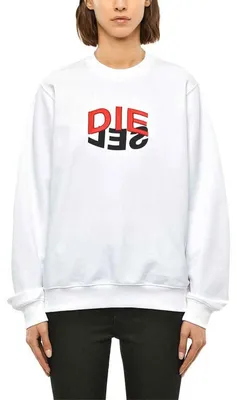 Produktbild von Diesel Damen "F-ANG-V41" Sweatshirt Weiß