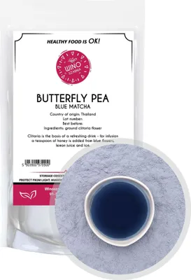 Produktbild von Clitoria Ground Blue Matcha Schmetterlingserbse 25g Blume Blau Tee