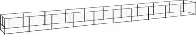 Image de Chenil Noir 10 m² Acier