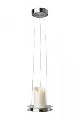 Produktbild von LED Hängeleuchte Candelo mit Adapter für LED-Kerze