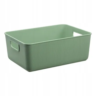 Image de NHG Boîte de rangement AKITA STORAGE M PP vert