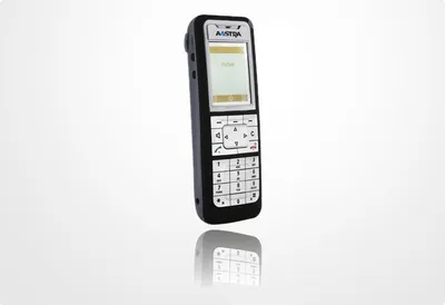 Produktbild von DeTeWe Aastra 610D Mobilteil, Rufnummernanzeige, 12h Sprechzeit, 4 Tage Standby, Freisprechfunktion, DECT