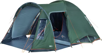 Produktbild von 4 Personen BlackOut Kuppelzelt Tessin mit Tunnel-Vorbau 370x290x170 cm 7,6 kg WS=3000mm High Peak
