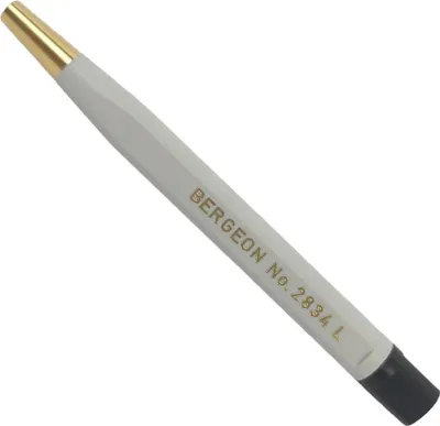 Immagine prodotto di Pennello a Scalfitello Bergeon 2834-L in Ottone Ø10mm con Setola Ø4mm