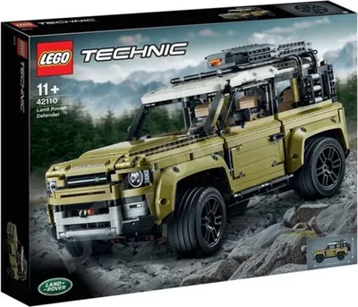 Zdjęcie produktu dla LEGO Technic Land Rover Defender 4x4 Model Set, Zestaw do budowania, 7 lat(a), Plastik, 140 szt., 3,55 kg