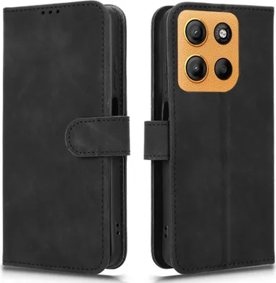 Produktbild von Motorola Moto G15 / G17 (Power) Hülle - Coverup Klapphülle - Schwarz