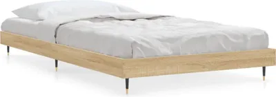 Obrázek produktu pro vidaXL Rám postele bez matrace Sonoma dub 90x200 cm materiál na bázi dřeva