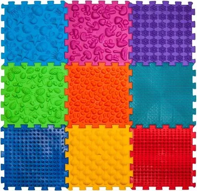 Image de Tapis sensoriel orthopédique Ortek MIX 9 puzzle