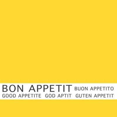 Image de Papstar Servietten Bon Appetit gelb