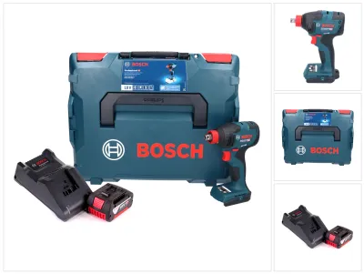 Obrázok produktu pre Bosch GDX 18V-210 C Profesionálny akumulátorový rázový uťahovák 18 V 210 Nm bez kefiek + 1x akumulátor 5,0 Ah + nabíjačka + L-Box