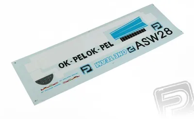 Imagen del producto de Calcomanías ASW 28