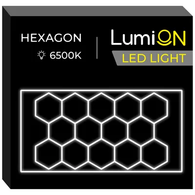 Produktbild von LumiOn LO-1 | Beleuchtung für Werkstatt | Modular Lighting System | 120 lm/W | 6500K | IP54 | LED Panels | energiesparend |