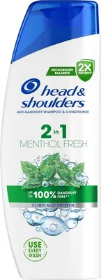 Zdjęcie produktu dla Szampon Head & Shoulders 2w1 Menthol Fresh 250 ml