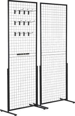 Produktbild von Famanu Wandpaneele Doppelseitig - 84 x 57,8 x 1,6 cm - Schwarz