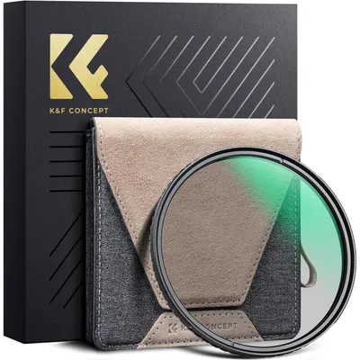 Image de K&F Concept 43mm CPL Filtre polarisant Circulaire Verre optique ultra fin HD Nikon Canon Sony Fujifilm Objectif