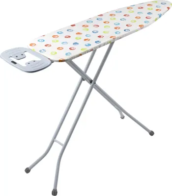 Obrázek produktu pro LAMART LT8039 Žehlící prkno, materiál kov/bavlna, bílá - konstrukce, barevný - potah, 110x33cm