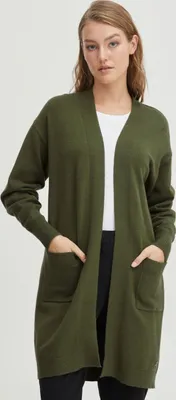 Produktbild von OXMO OXRitiana - 21800098ME Damen Strickjacke Cardigan Fein-Strick