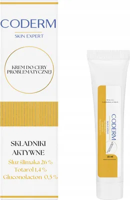 Produktbild von CODERM Creme für problematische Haut mit Schneckenschleim 26% 15ml