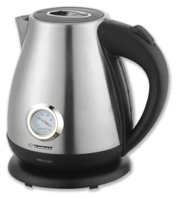 Productafbeelding van Esperanza waterkoker met thermometer, Thames, 1,7 liter, roestvrij staal