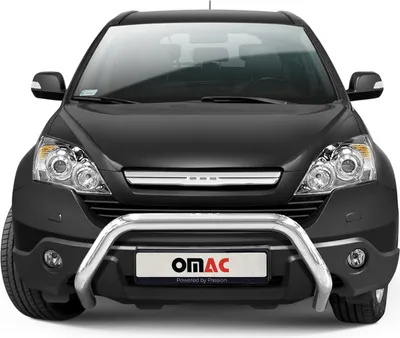 Obrázek produktu pro Ochranná lišta předního nárazníku pro Honda CR-V 2006-2009 s ocelí ABE stříbrná