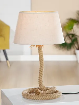 Obrázek produktu pro Gilde kovová lampa Tau-Design malá (ŠxVxL) 40 cm loď stínítko:krémová E27 max.40Watt ? 24 cm