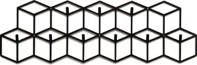 Immagine prodotto di Appendiabiti geometrico Decorizzly