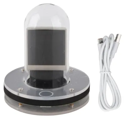 Productafbeelding van Nixie-buizenklok met WiFi, RGB, IPS LCD-scherm, weergave van het weer, 12 24 uurs elektronische weergave