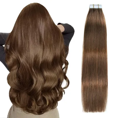Productafbeelding van Solidchoice - Tape-in Haarextensions van Echt Haar 20 Stuks 50 g