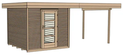 Produktbild von wekaLine Kingston 172 B Gr.2, nat B x T x H 569 x 316 x 226