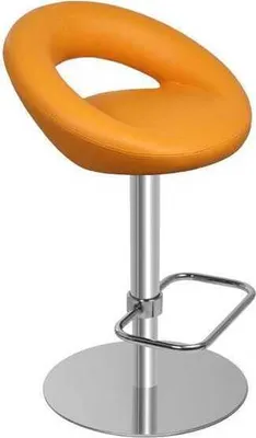 Productafbeelding van Barkruk, barkrukken, oranje, textiel, design, barkrukken, barkrukken, stoelen