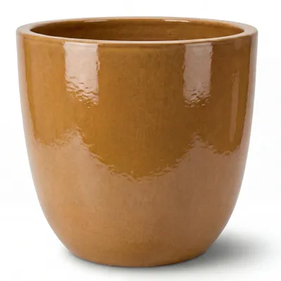 Zdjęcie produktu dla Doniczka ceramiczna Provencelia LANCELOT Ochra, Ø47 cm x H41 cm, mrozoodporna