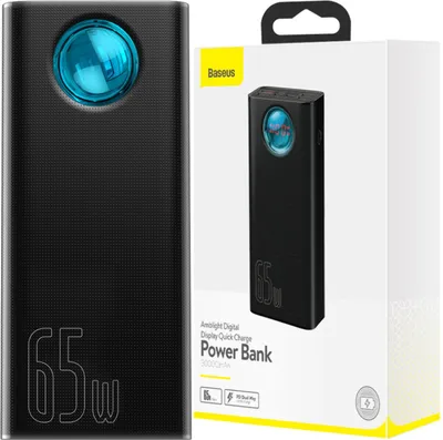Immagine prodotto di Baseus PPLG000101 Amblight Digital Display Powerbanka 30000mAh 65W Black