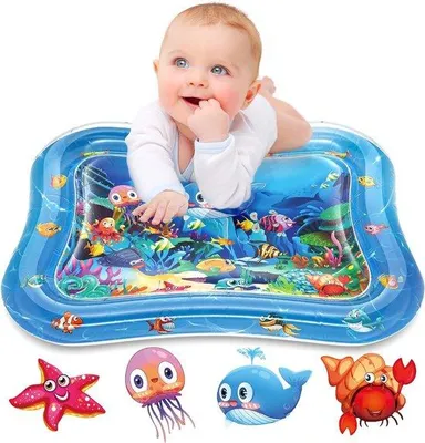 Image de Bain ludique pour bébés de 3 à 6 à 9 mois - Jouets aquatiques